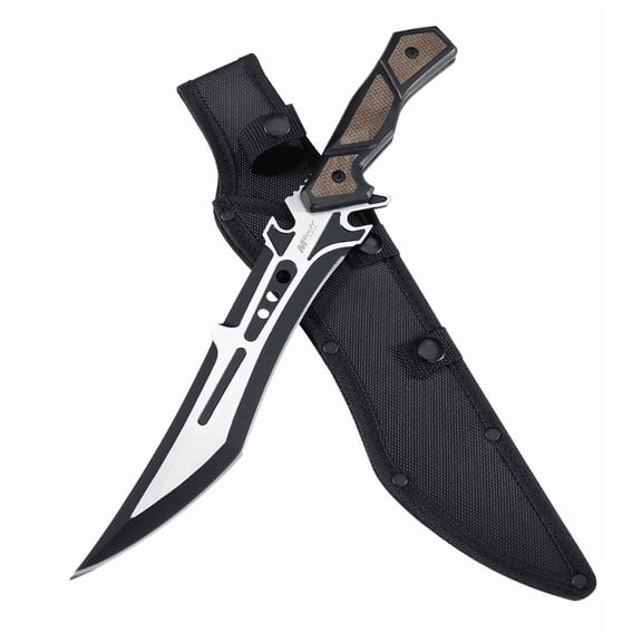 MTech USA Fixed Blade Knife w/Nylon Sheath
