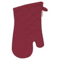 thumbnail image 1 of MU Kitchen 100% Cotton Terry-Lined Oven Mitt, 13-Inch, Cabernet, 1 of 1