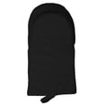 thumbnail image 1 of MU Kitchen Cotton Silicone Grip Oven Mitt - Onyx Black, 1 of 2
