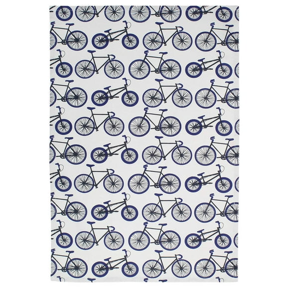 MU Kitchen Designer Print Kitchen Towel, Biking