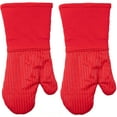 thumbnail image 1 of MU Kitchen Silicone Oven Mitt, Set of 2, Fire, 1 of 1