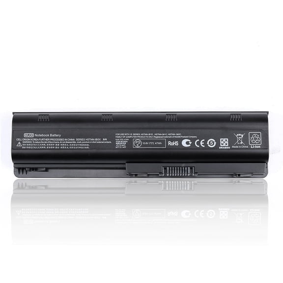 MU06 Notebook Battery for HP Compaq Presario CQ32 CQ42 CQ56 CQ57 CQ62 HP Pavilion DM4 DV5 DV6 DV7 G4 G6 G7 G56 G62 G72 Series Battery Fit Spare 593553-001 593554-001 HSTNN-LB0W - 12 Months Warranty
