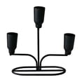 thumbnail image 1 of MUAXDA 3-Headed Candle Holder, Tall Candlestick Holder, Taper Candle Holders for Halloween Christmas Wedding Centerpiece Dining Fireplace Mantle Home Decor, 1 of 6