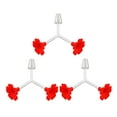 thumbnail image 1 of MUAXDA 3 Pcs Hummingbird Feeder Tube, Double Hummingbird Feeder Replacement Parts, Bird Water Feeder Tubes Stoppers for Outdoor Making Your Own Bird Feeders, 1 of 7