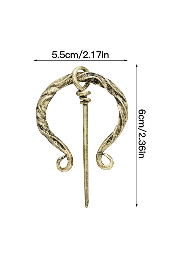 Brooch Cloak Clip Metal Buckle Pin Jewelry
