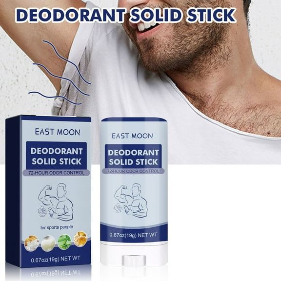 MUAXDA Deodorant For Men, Whole Body Deodorant, Deodorant Solid Stick, High Endurance, Sweat Defense & Odor Protection, Freshness & Lasting Scent, Sport Scent