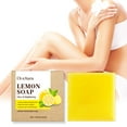 thumbnail image 1 of MUAXDA Lemon Soap Bar - Lemon Bar Soap - Hydrating Body Soap - Suitable for All Skin Types - Envelops your Skin in a Burst of Refreshing Aroma, 1 of 7
