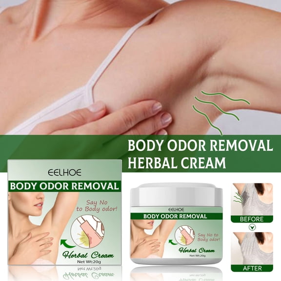 MUAXDA Odor Eraser Cream, Whole Body Natural Deodorizing Supplement for Full Freshness, Organic Internal Deodorant for Underarms