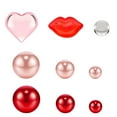 thumbnail image 1 of MUAXDA Valentine’s Day Pearl Vase Fillers, Pink Red Floating Faux Pearl Beads, Acrylic Heart Pieces for Holiday Wedding Home Table Centerpiece Decoration, 1 of 7