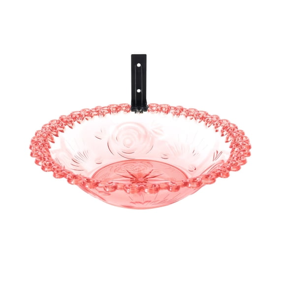 MUAXDA Wall Mounted Bird Bath for Outside, Tree Mounted Birdbath Bowl, Hummingbird Feeder Tray for Trees Walls Wooden Fences
