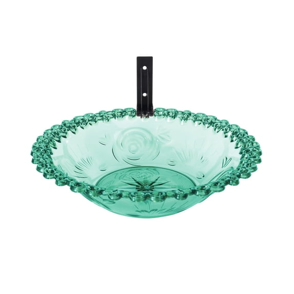 MUAXDA Wall Mounted Bird Bath for Outside, Tree Mounted Birdbath Bowl, Hummingbird Feeder Tray for Trees Walls Wooden Fences