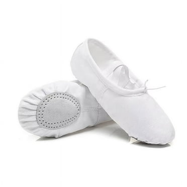 MUCHENGGIFT Ballet Canvas Dance Shoes for Toddler/Kids/Women,Ballet Slippers for Dancing