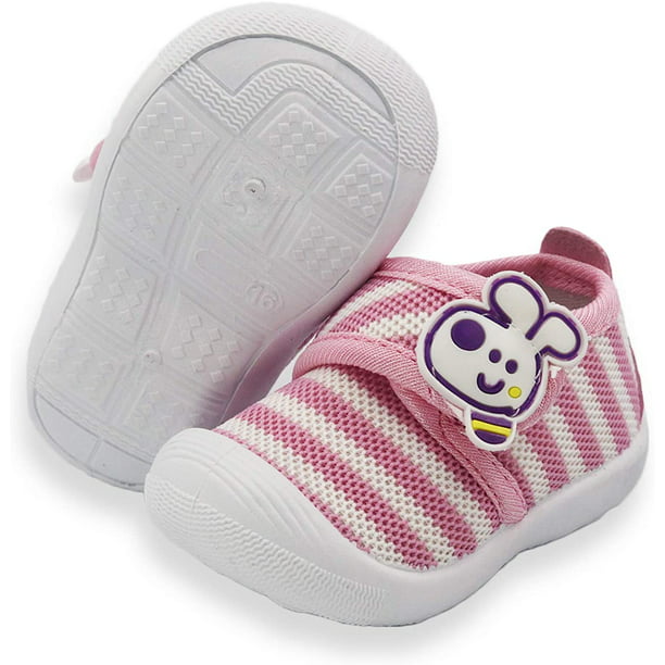 MUCHENGGIFT Toddler Squeaky Shoes Baby Boy Girl First-Walking Sneakers ...