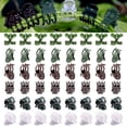 thumbnail image 1 of MUCIAKIE Green Plant Clips Orchid Flowers Support Clamp Long Lasting 60 Piece, 1 of 6