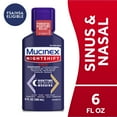 MUCINEX® Nightshift® Sinus 6 fl. oz. Relieves Fever, Sore Throat, Runny