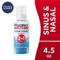 thumbnail interactive-video image 1 of Mucinex Sinus Clear and Cool Saline Nasal Spray with Aloe and Menthol, Drug-Free Non-Drowsy Nasal Rinse with Jet and Mist Nozzle, 4.5 oz, 1 of 11