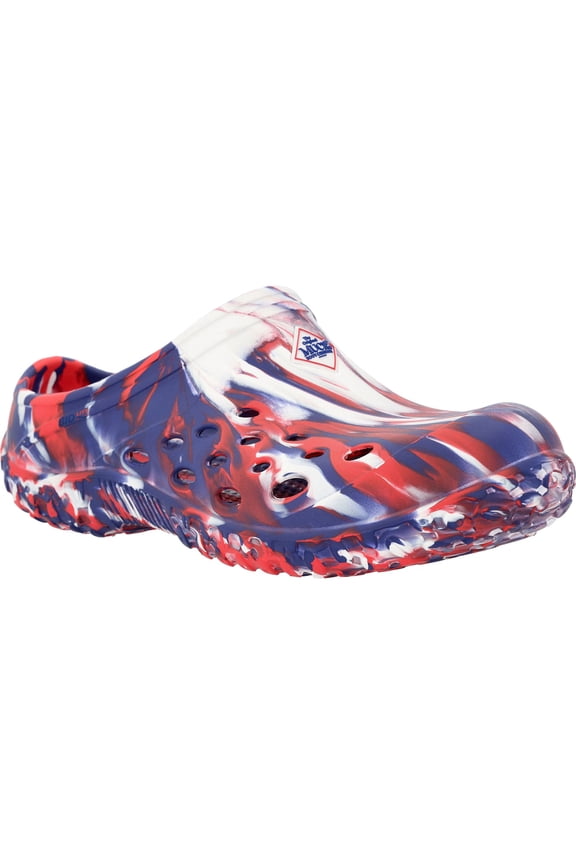 MUCK BOOT COMPANY Women's Muckster Lite 4in American Swirl Liberty EVA Clogs, Size: 9 (MMLCWUSS-090)