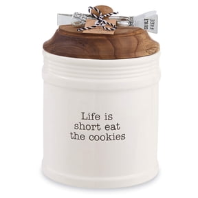 MUD PIE CIRCA COOKIE JAR SET