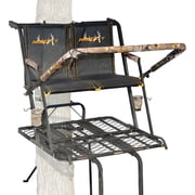 MUDDY Nexus XTL Extremely Tough Steel Double Tree/Ladder Stand for Big Game/Shooting/Hunting with Hercules System