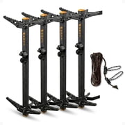 Muddy Pro 20-Inch Aluminum Climbing Stick with Built-in Teeth and Aluminum Bark Biters for Crooked or Straight Trees (4-Pack)