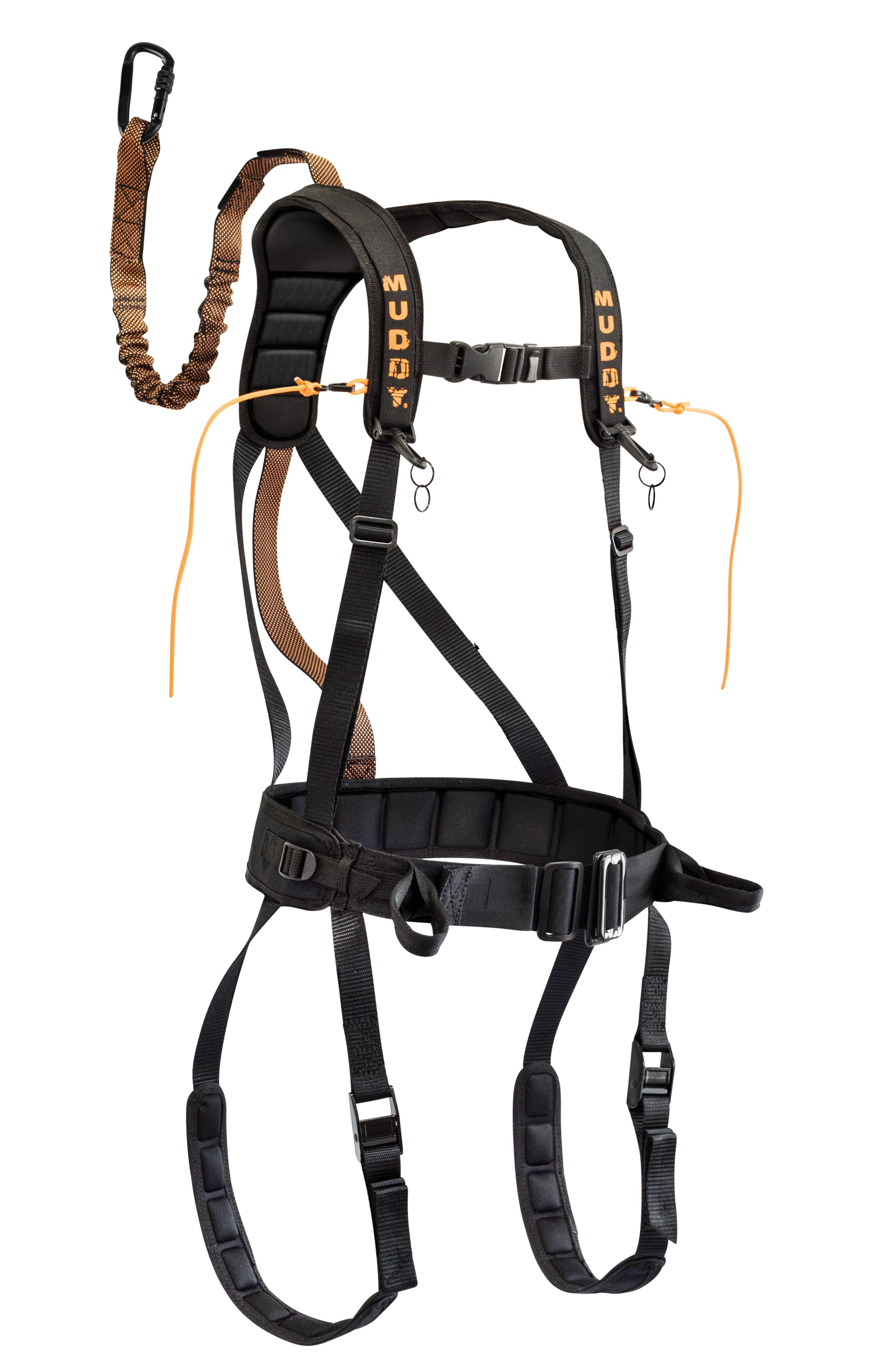 MUDDY YOUTH SAFEGUARD SAFETY HARNESS, BLACK