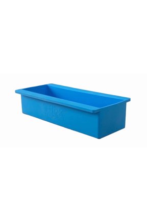 Flexible Silicone Drywall Mud Pan, Solid Blue, 10.5 in, 1 Count