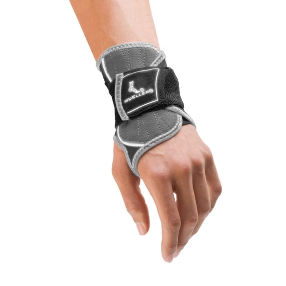 Mueller® Hg80® Premium Wrist Brace, Adjustable Wrist Support with Dual Stabilizers L/XL