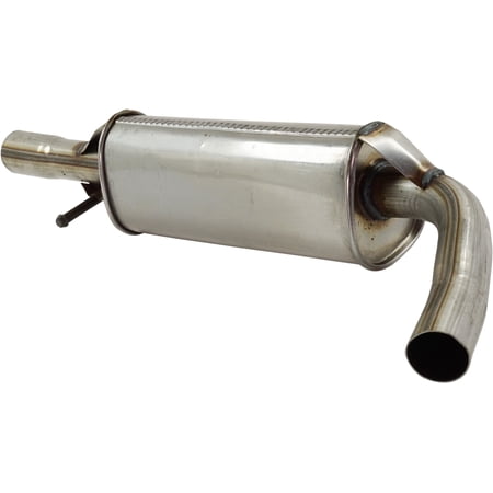 MUFFLER Compatible with 1998-2005 Volkswagen Beetle 1999-2006 Golf 4Cyl 2.0L Natural