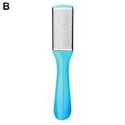 MUGBGGYUE Foot Files for Hard Skin - Stainless Steel Foot Scraper,Foot Care Tool for Hard Skin and Dry Cracked,Double Sided Pedicure Rasp M2Y5