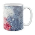 thumbnail image 1 of MUGBREW 11 Oz Ceramic Tea Cup Coffee Mug, Abstract Pink Grey Grunge Wall, 1 of 7