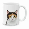 thumbnail image 1 of MUGBREW 11 Oz Ceramic Tea Cup Coffee Mug, Calico Kitten Cat, 1 of 7