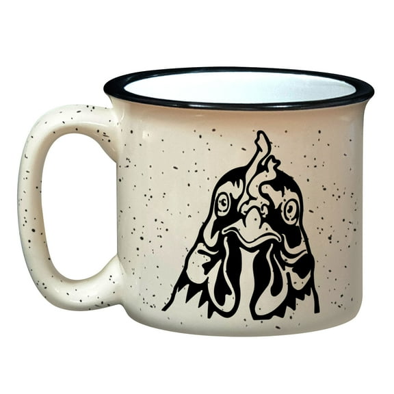 MUGBREW Campfire Coffee Mug 13oz, Cochin Chicken - Gift Idea for Holiday, Cute Animal Cup, Holiday Mugs