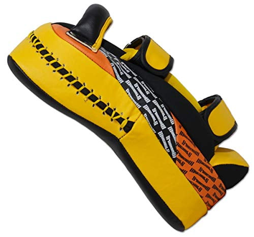 Ring to Cage MUGHALS MiM-Foam カーブ ムエタイ キックパッド レッド/ブラック Mughals Muay Thai Low⁄leg Kick Pad Set Ring To Cage MUGHALS MiM