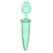 MUHWA 1000PCS Microcentrifuge Tubes with Snap Cap, 0.5ml Graduated Micro Tubes with Conical Bottom, Green