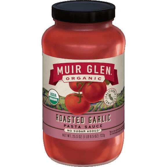MUIR GLEN SAUCE PASTA RSTD GARLIC 23.5 OZ - Pack of 12