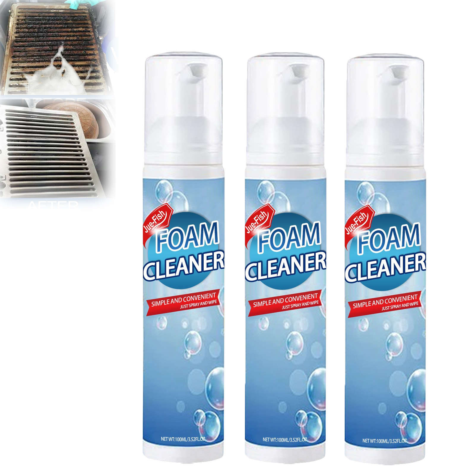 MUJAUIOSSP MultiPurpose Cleaning Foam Just Spray & Wipe, All Purpose