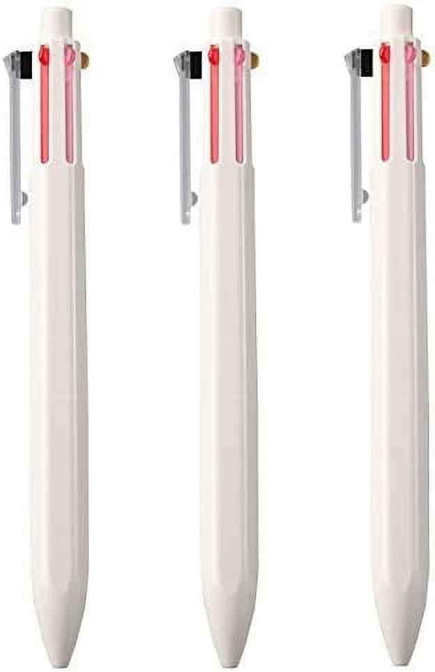 MUJI 6 in 1 Ballpoint Pen [0.7mm - 6 colors] pack of 3
