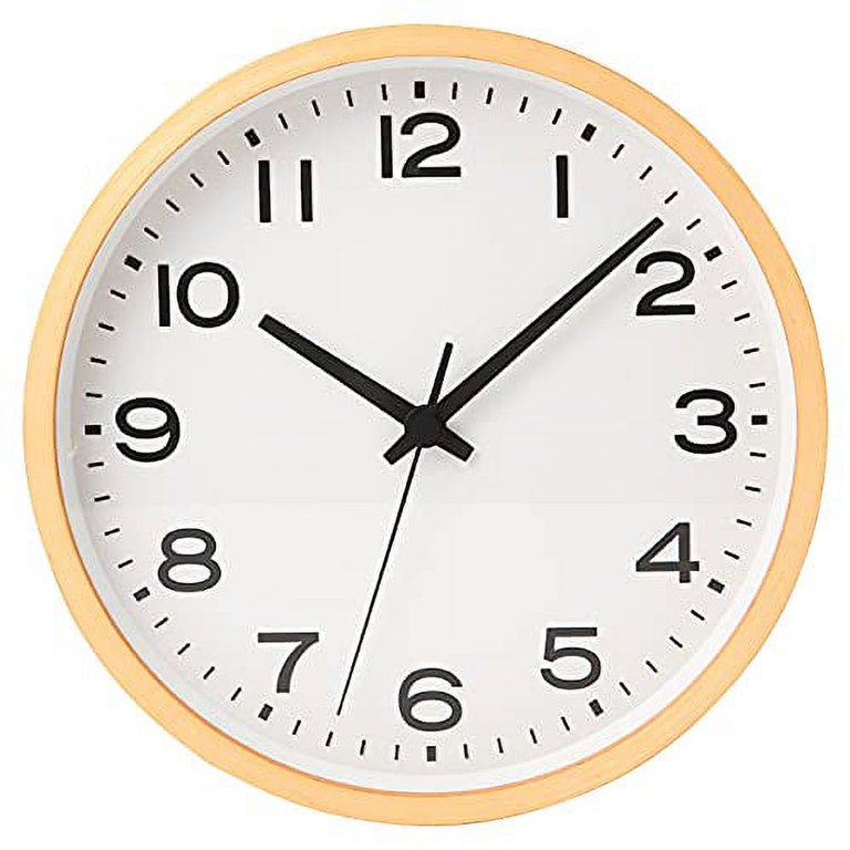 MUJI Analog Clock / Large Beech Material Natural MJ-ACLN2 44275726