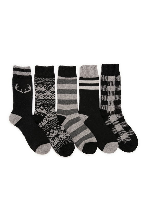 Men's 5 Pack Wool Socks