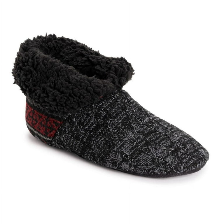 Muk luks men's sales slipper booties