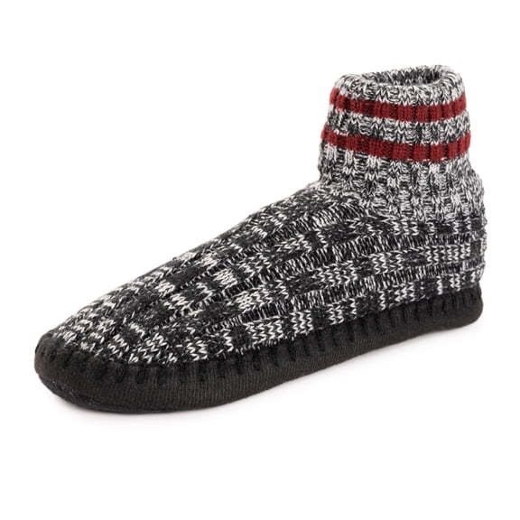 MUK LUKS Men's Cuff Bootie Slipper