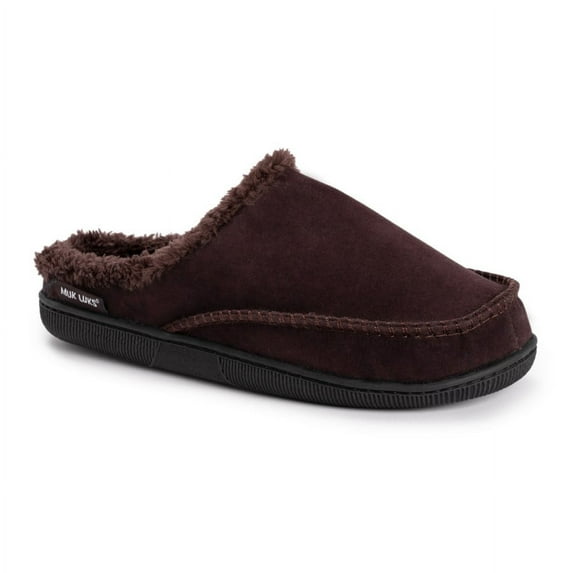 MUK LUKS Men's Faux Suede Clog Slippers