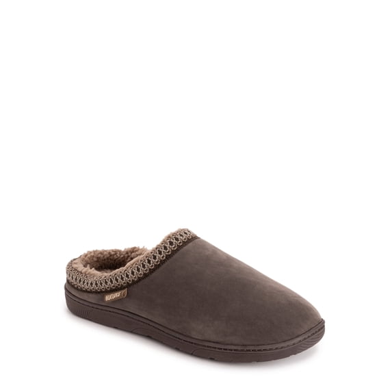 MUK LUKS Men's Faux Suede Clog Slippers