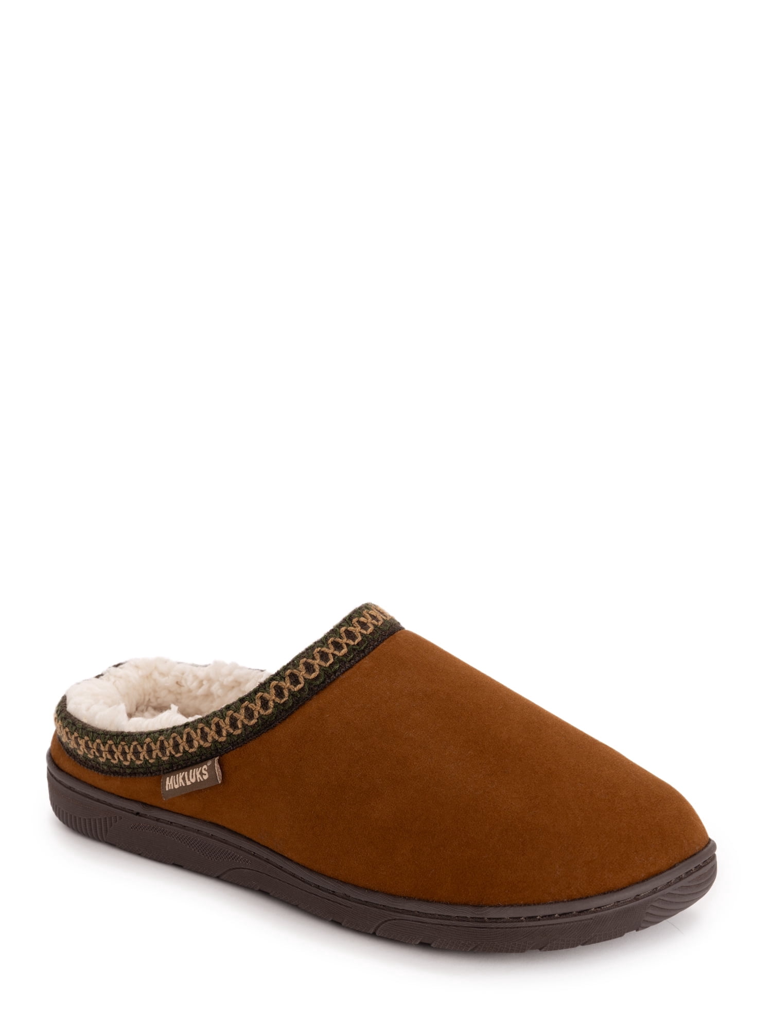 MUK LUKS Men's Faux Suede Clog