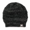 thumbnail image 1 of MUK LUKS Men's Marl Beanie, Ebony/Cinder, One Size, 1 of 3