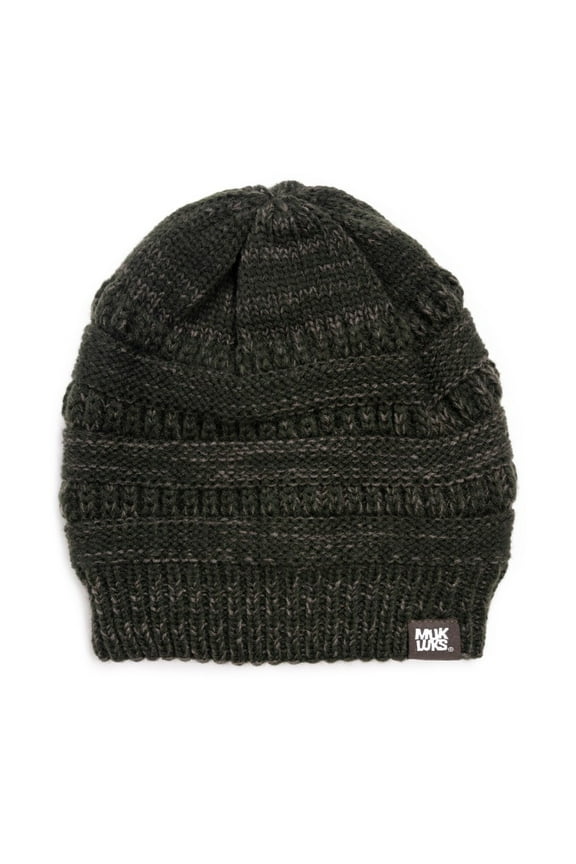 Men's Marl Beanie, Sleeping Forest/Battleship, One Size