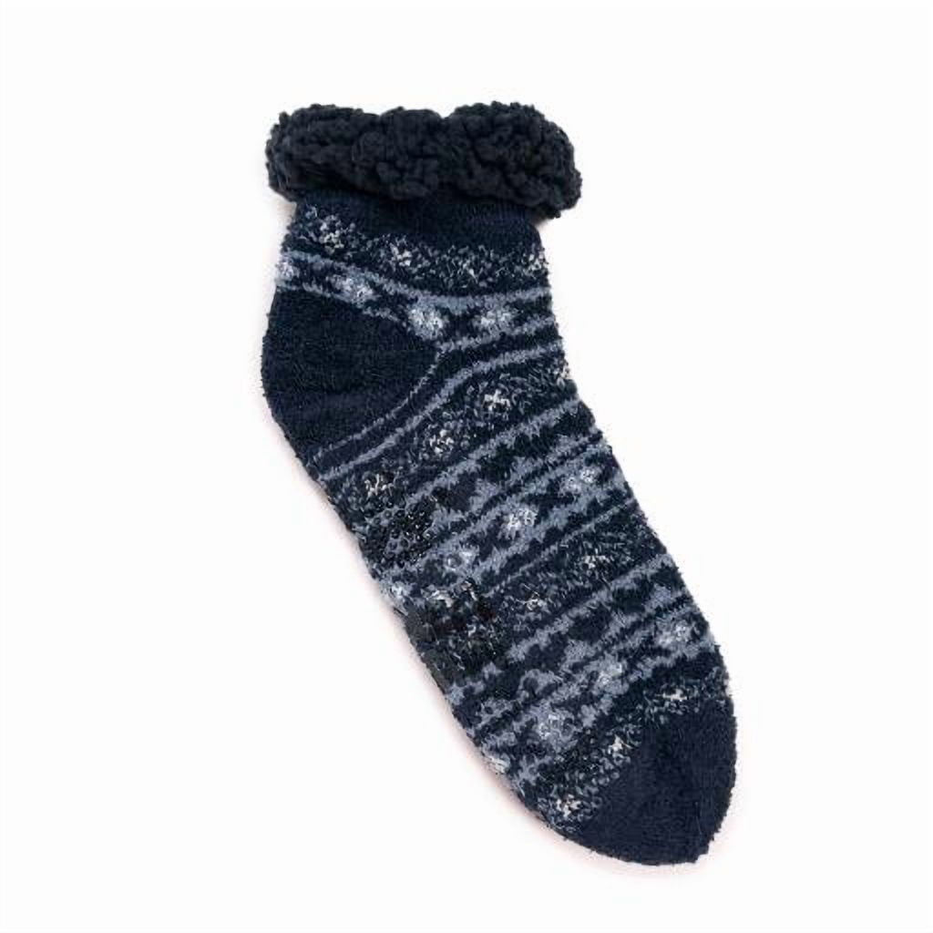 MUK LUKS Men's Refined Cozy Shortie Cabin Socks