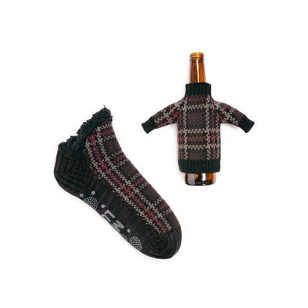MUK LUKS Men's Short Cabin Sock Gift Set, One Size (10-13)