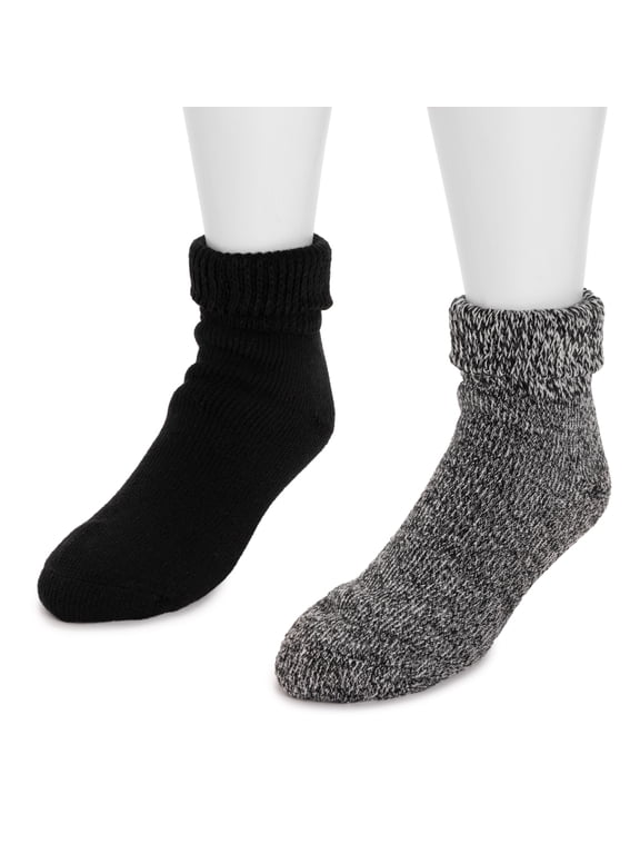 Men's Short Heat Retainer Sock (2 Pair Pack)