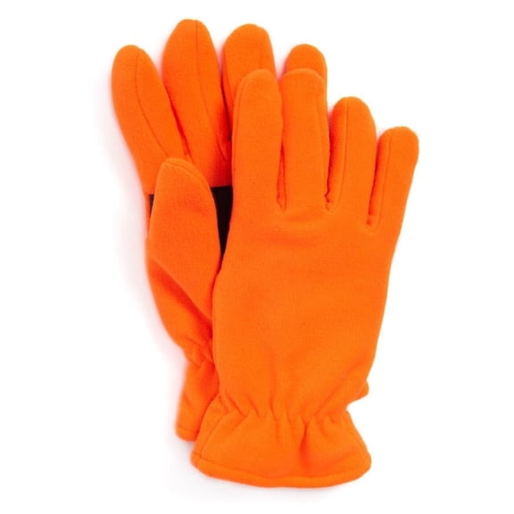 Quietwear Men's Waterproof Fleece Gloves, Blaze, X Large